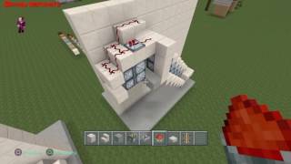 Minecraft hidden stairs tutorial