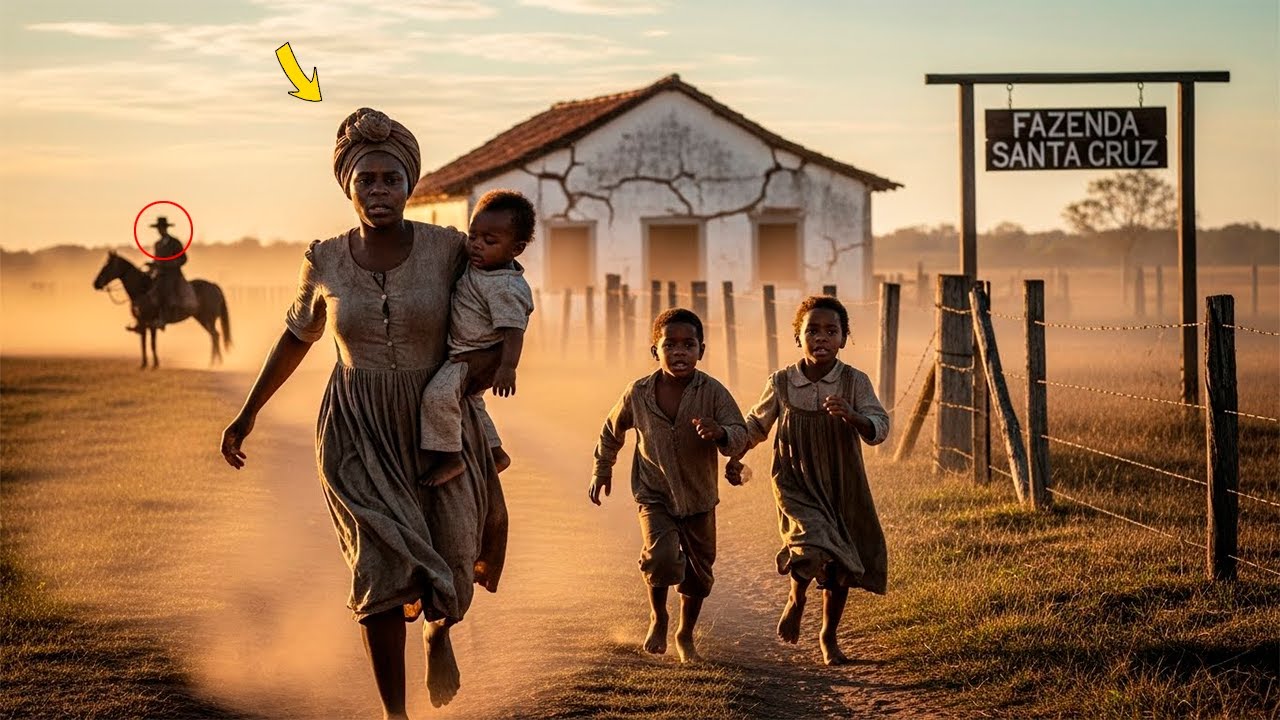 A Escrava Fugiu Com Os Filhos Mas, Mal Sabia Que Alguém A Seguiria...