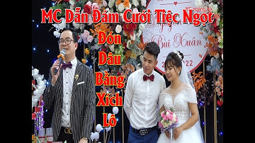 🔴MC Dẫn lễ thành hôn tiệc ngọt , đón dâu bằng xích lô / MC Hoàng Hà