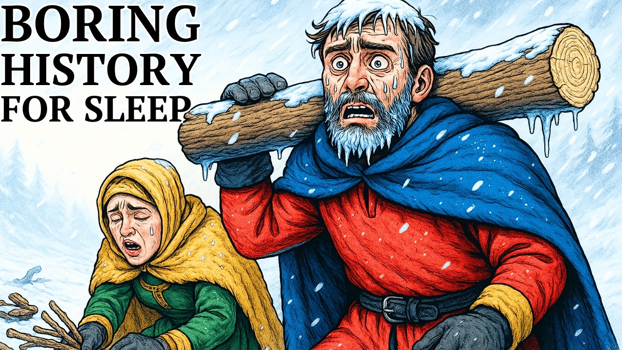How People Built Shelters to Survive Deadly Blizzards in Medieval Times |3 Hours of Relaxing History
