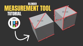 HOW TO USE THE RULER MEASUREMENT TOOL - Blender 3.0 Eevee Tutorial