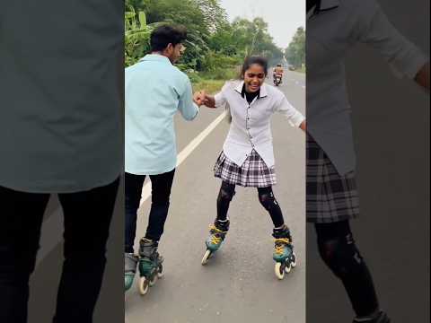 ||GOA|| doing of skating on the roads of goa is new to public.