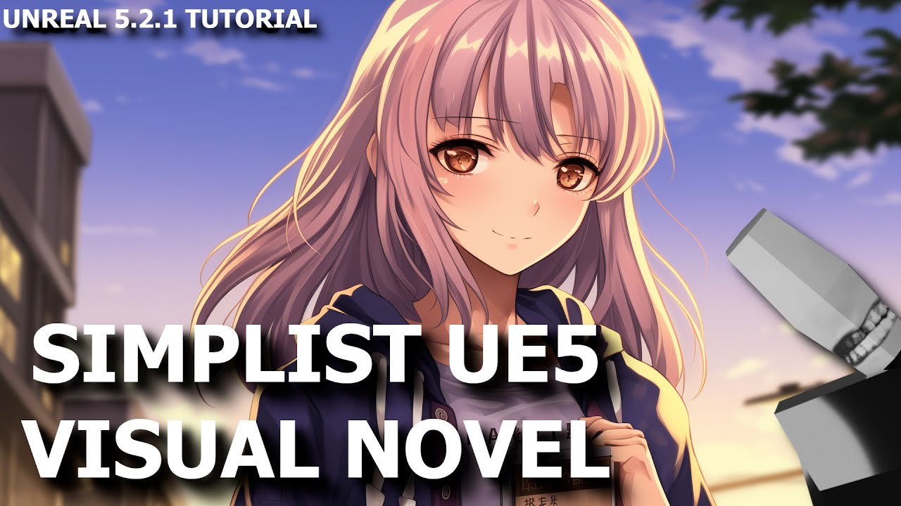 Unreal Engine 5 Simple Visual Novel Tutorial - YouTube