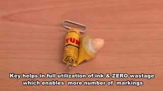 CENTURY'S KEY - FOR TUBE TYPE  TEXTILE MARKER