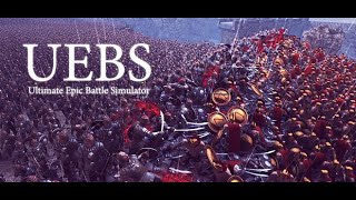 2.000 Espartanos VS 25.000 Romanos Ultimate Epic Battle Simulator (UEBS) screenshot 5