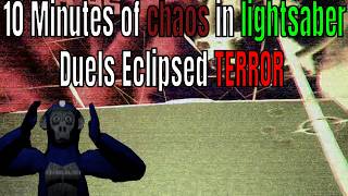 10 minutes of crazy lightsaber duels admin abuse Eclipsed Terror!