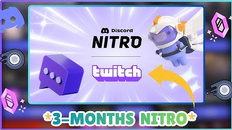 *3 MAANDEN DISCORD NITRO* | TWITCH X DISCORD