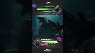 Mechagodzilla Vs Skullcrawler With Healthbars