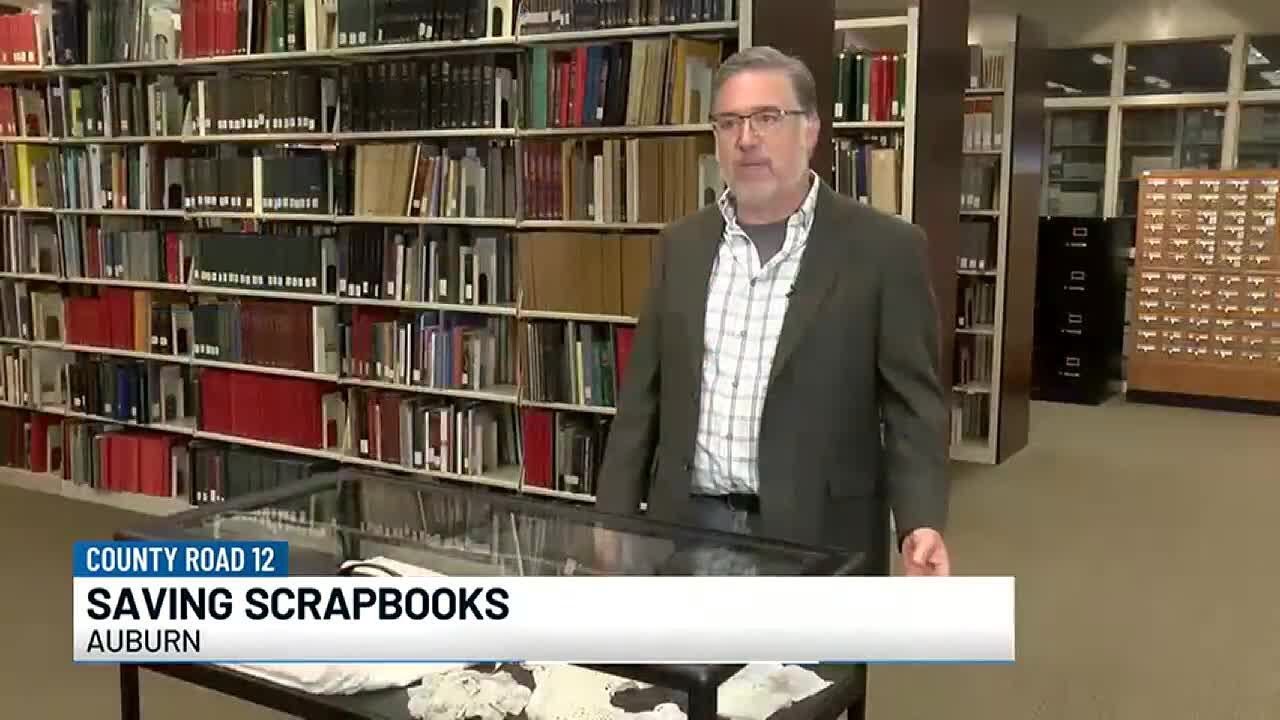 Auburn University archivist preserving history with scrapbook project
