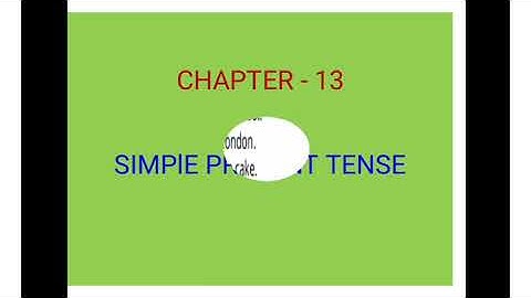 Class-III , ENGLISH GRAMMAR, (CHAPTER-13) ANSWERS.