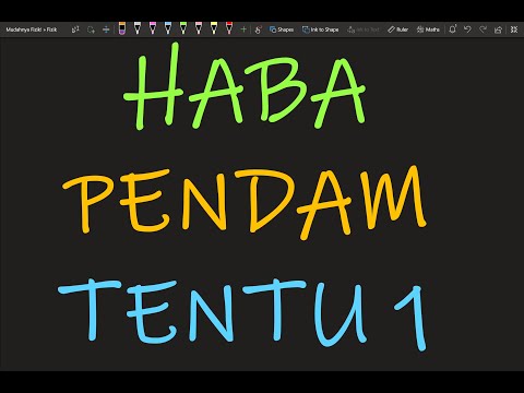 Video: Semasa haba pendam penyejatan?