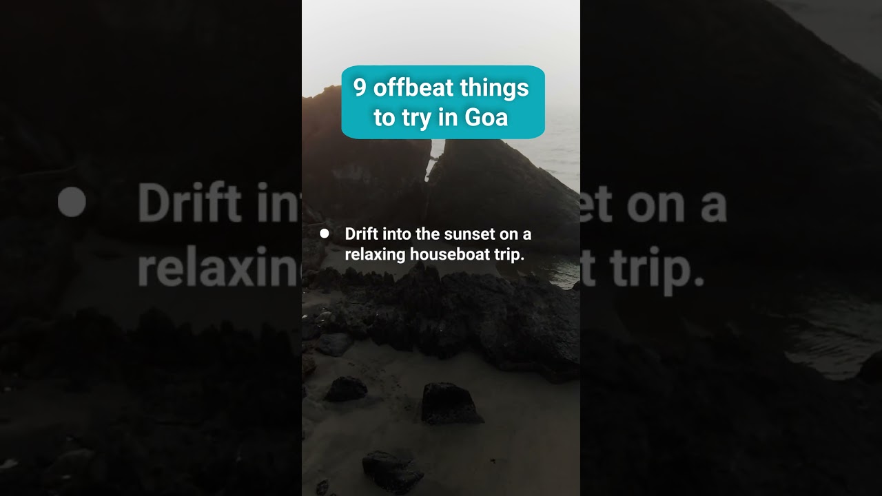 Try these offbeat activities to make your Goa trip unforgettable. 