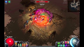 Path of Exile - Lvl 93 Crit Poisonstorm Excavation Map Run [Talisman SC League]