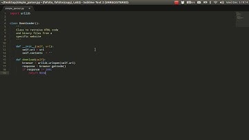 [Python] Downloading and parsing made simple - Part 1