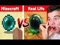 MINECRAFT vs PRAWDZIWE ŻYCIE 2 (ender perła w prawdziwym życiu)
