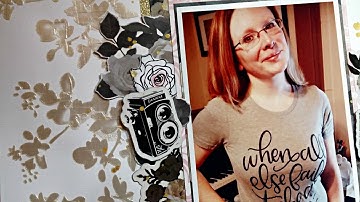 Stencil Play #6- Stencils and Texture Paste