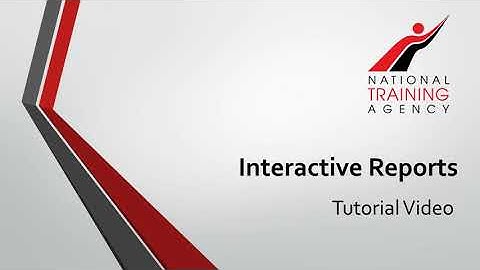 Interactive Reports Demonstration