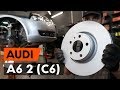 Как заменить передние тормозные диски на AUDI A6 (C6) [ВИДЕОУРОК AUTODOC]