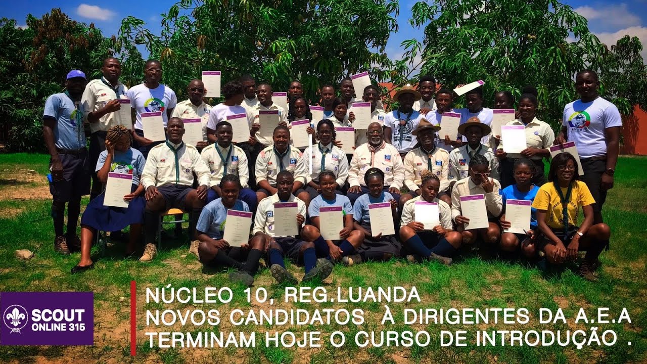 ESCUTISMO, JN10, REG.LUANDA, CURSO DE INTRODUÇÃO - RESUMÃO.