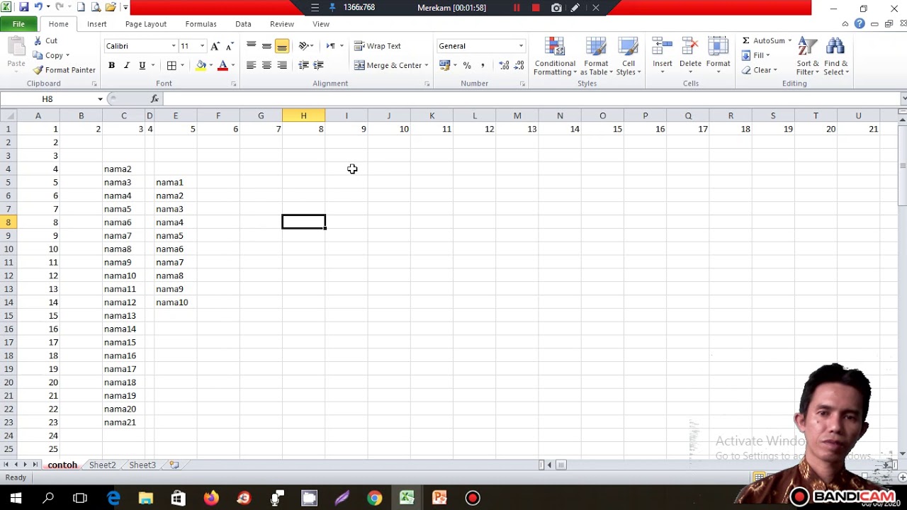 Pengenalan Kursor Excel YouTube