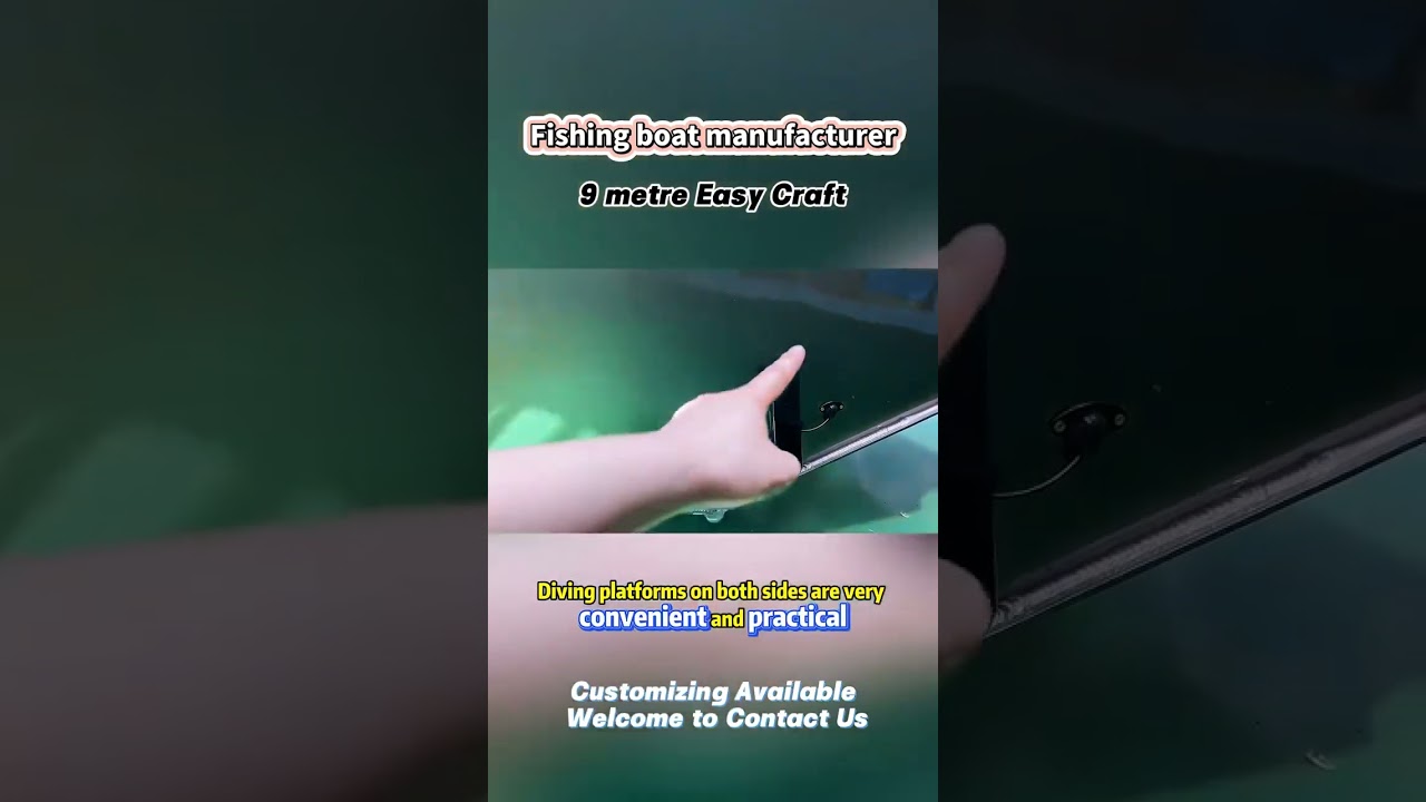 Aluminum Fishing boat For Sale - 9m Easy Craft Fishing boats  