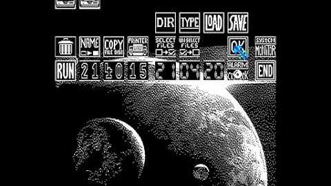 Wallpapers for FutureOS - I - (Amstrad CPC6128, 6128Plus)