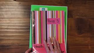 Interactive notebook for Health Science