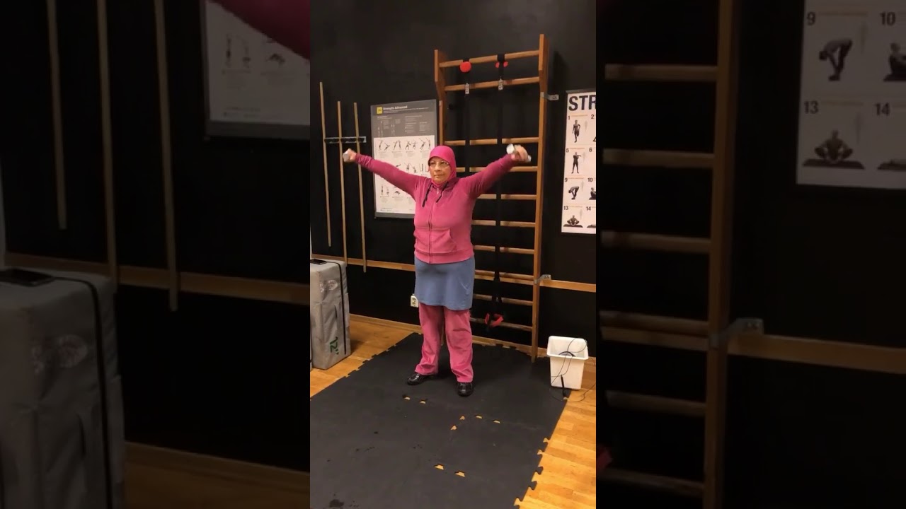 Maher Zain | ماهر زين | took his mother to gym. He is a caring son!!! MA❤