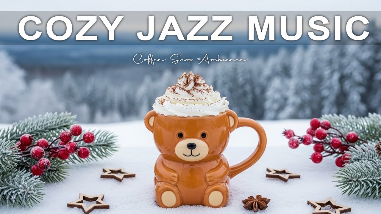 Cozy Jazz Music ☀ Calm Bossa Nova Instrumental and Relaxing Jazz Cafe Music for Studying.