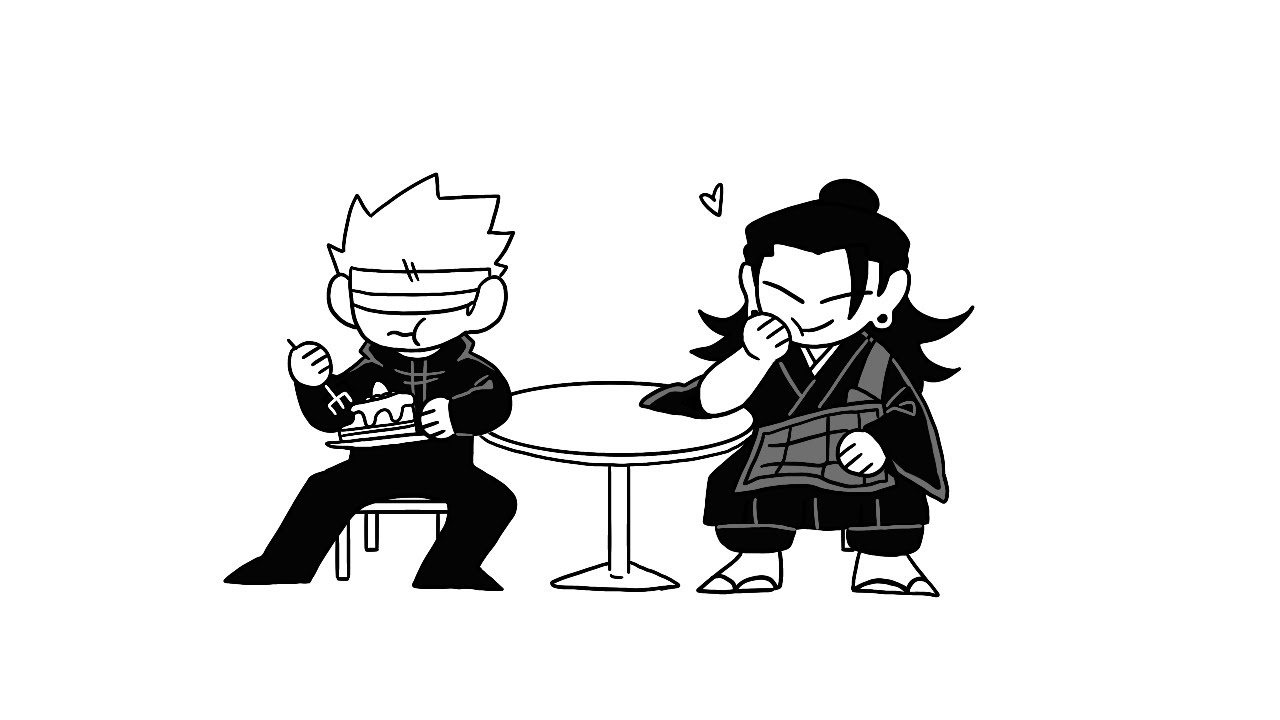 [게토고죠] 카페에서 만난 교주교사