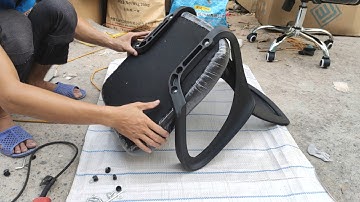 Thao tác lắp đặt ghế xoay văn phòng #G4005