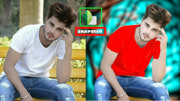 New Snapseed Athrav Raut Inspired Background Change || Snapseed Shirt + Background Change ||