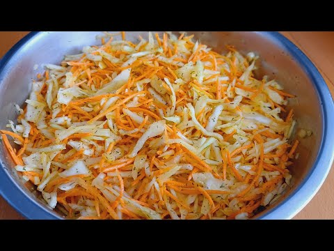 Krautsalat schnell, einfach