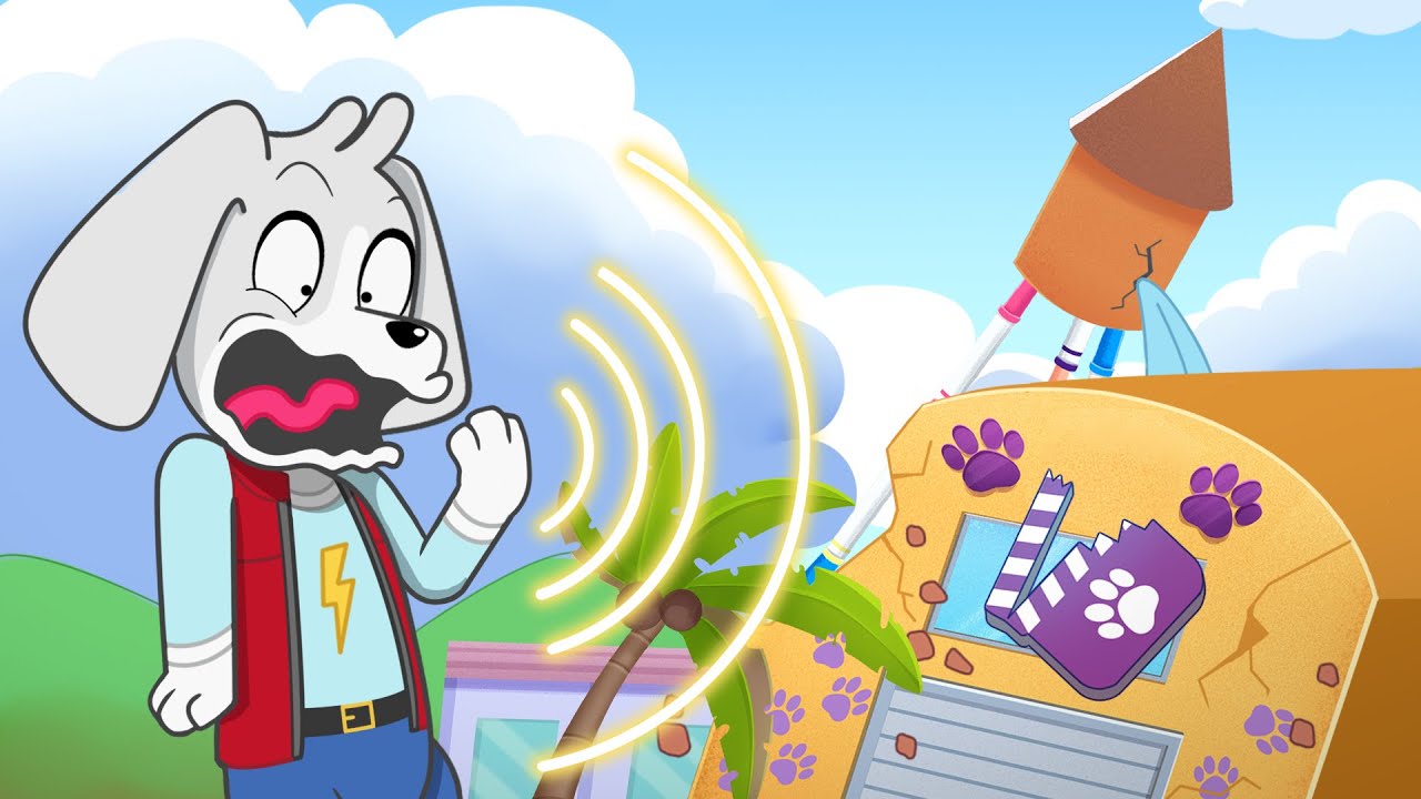 Scooter Got Hiccups! 😳 Crayola Scribble Scrubbie Pets | Cartoons for Kids