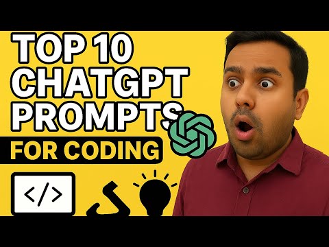 These 10 ChatGPT Prompts Will Make You a Better Coder Instantly! | MinimalCoder EP5