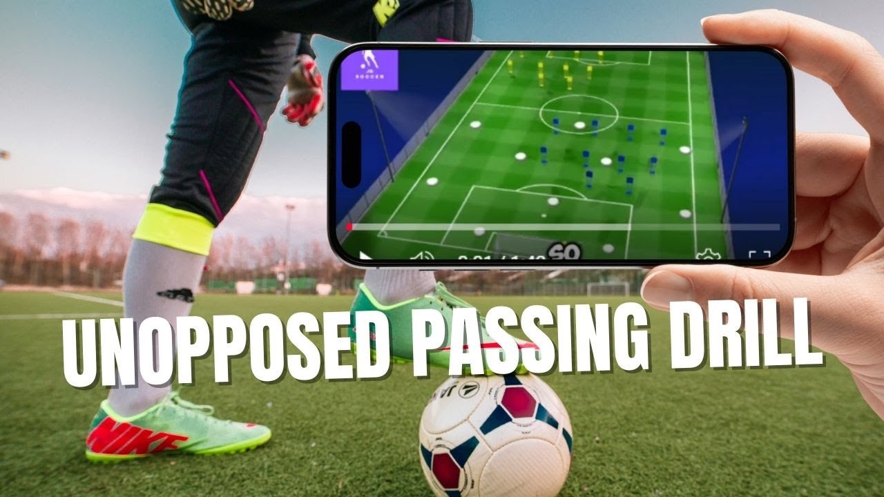 Soccer Drill | Switching Play Passing Pattern