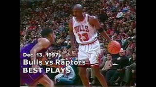 December 13, 1997 Bulls vs Raptors highlights
