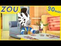 Zou salva o dia! 🛟 De brincadeira à coragem!| ZOU em Português 🦓
