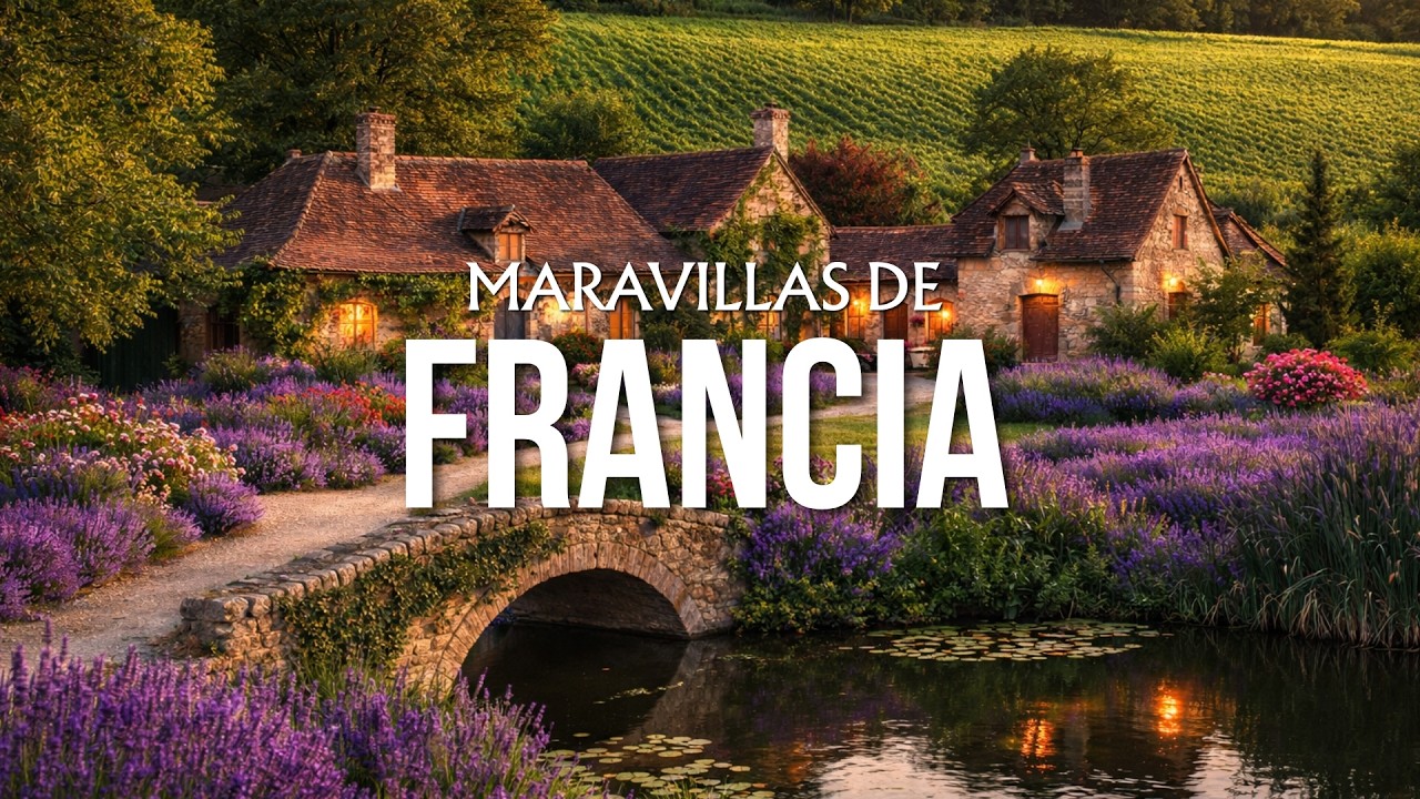 Maravillas de Francia | Pueblos Encantadores, Castillos y Campos de Lavanda | Guía de Viaje en 4K