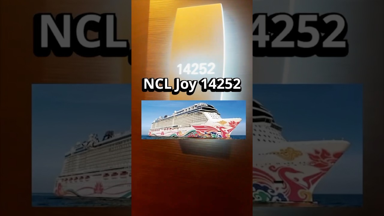 Norwegian Joy 14252 Cabin Tour #ncl #norwegianjoy #cruisetour