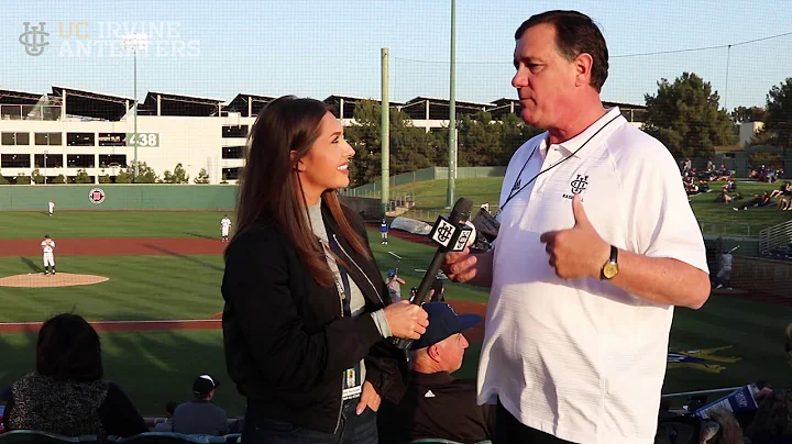 Mayor of Irvine, CA Donald Wagner throws first pitch