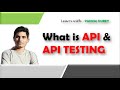 What is API and API Testing