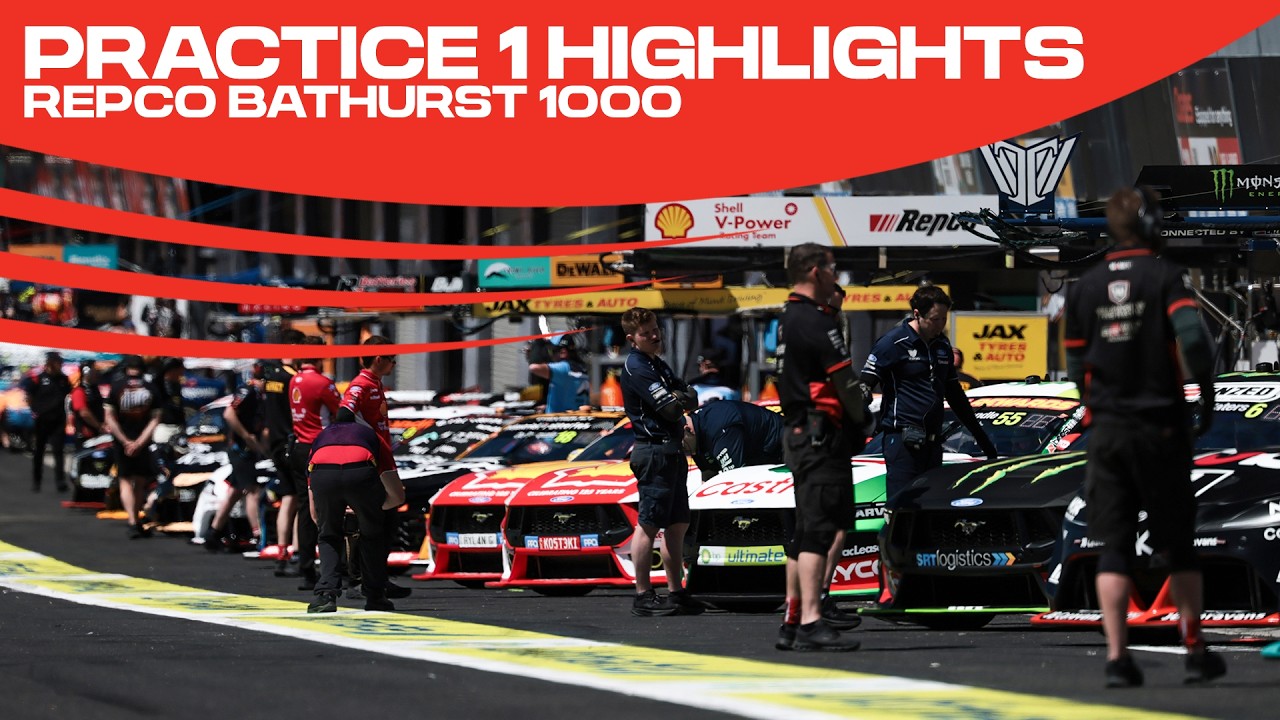 Short Highlights: Practice 1 - Repco Bathurst 1000 | 2026 Repco ...