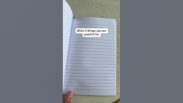 Thumbnail of Journaling Exercise, Morning Intention Routine #journalingwithme  #journaling