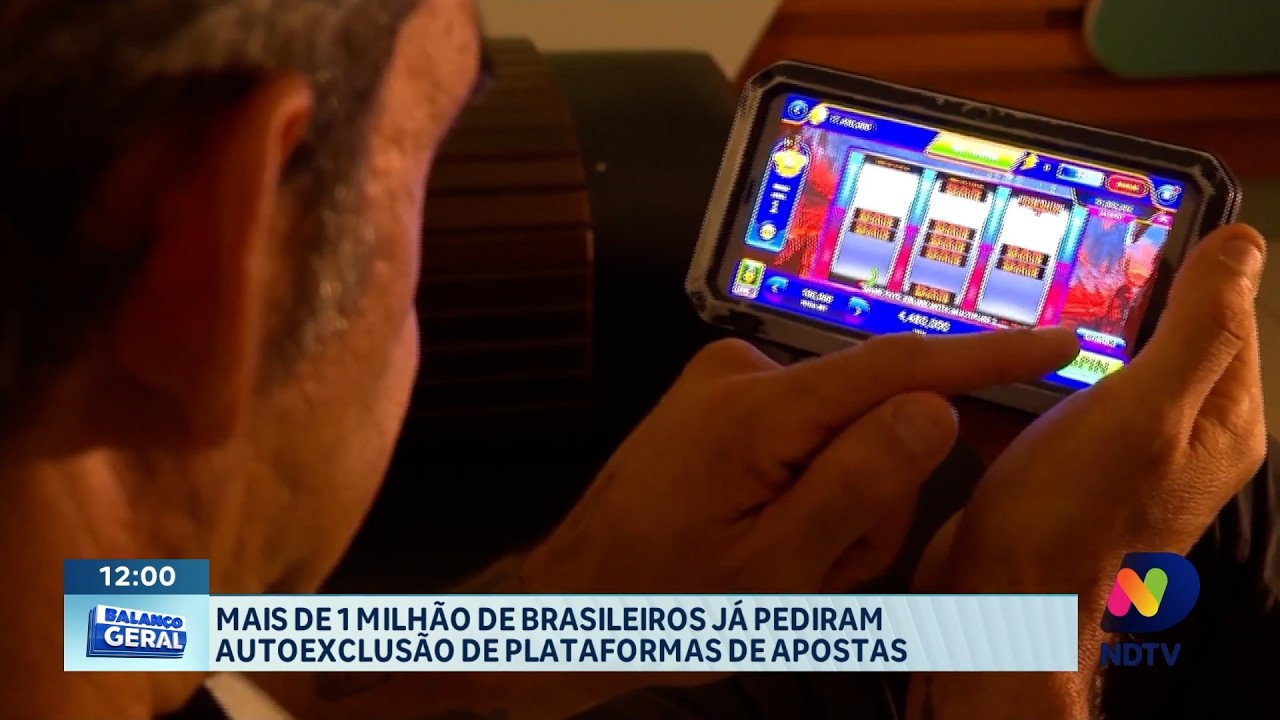 Mais de 1 milhão de brasileiros pediram autoexclusão de Bets