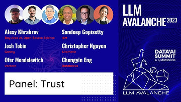 LLM Avalanche: Panel: Trust