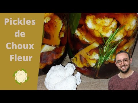 Vidéo : Pickles de Choux Fleur - Recette 1, 2 & 3