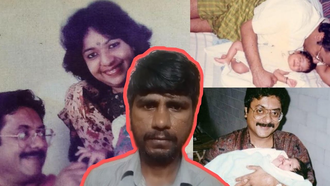Prathap Pothan family photos in Tamil