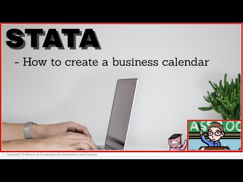   Stata How To Create A Business Calendar