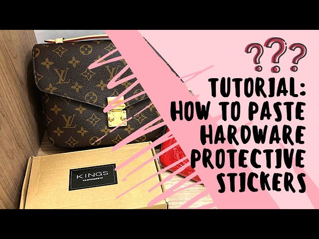 TUTORIAL: HOW TO PASTE HARDWARE PROTECTIVE STICKERS, PART 2